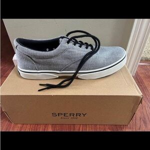 Sperry Halyard CVO Linen Sneaker